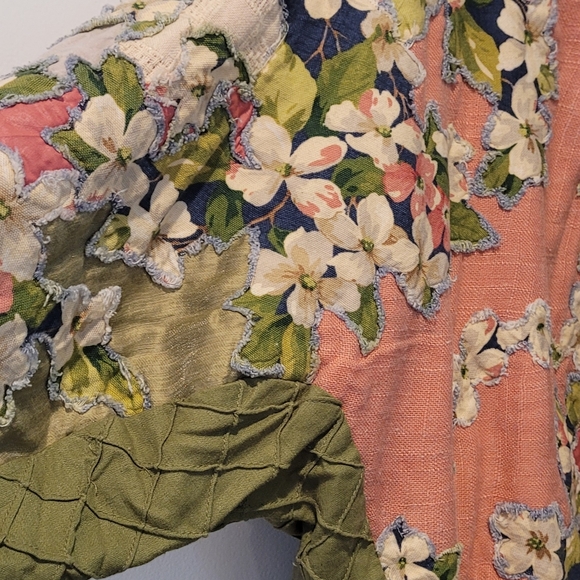 Floral Women's Jacket Handmade - Picture 7 of 7